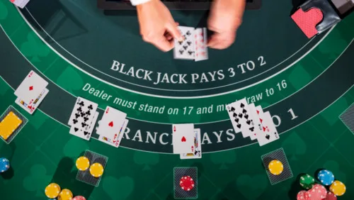 Winning Hand at Blackjack